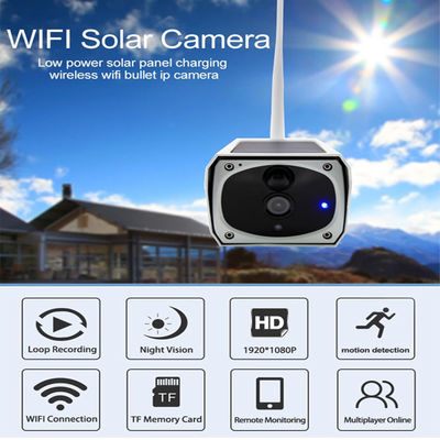 PIR IR Wodoodporna kamera słoneczna 4G Bezprzewodowa kamera Ptz Cctv 1080P