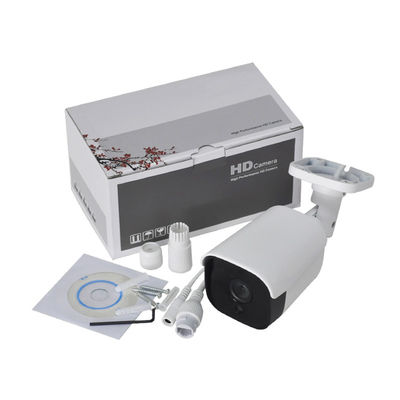H.265 H.264 Zewnętrzna wodoodporna kamera bezpieczeństwa HD 4-megapikselowa kamera POE