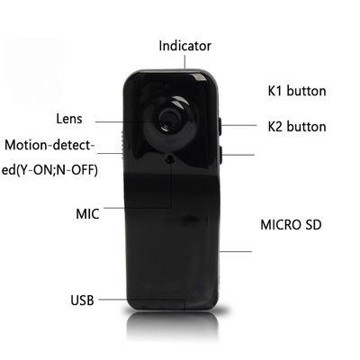 960P Wifi Ukryta kamera Rejestrator dźwięku Rejestrator głosu Kamera internetowa na komputerze