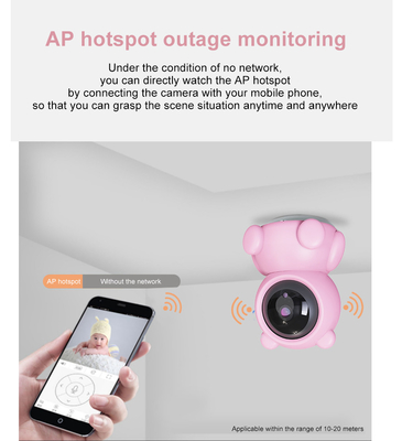 Al Bezprzewodowa kamera monitorująca IP Hotspot AP z połączeniem Wi-Fi
